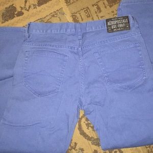 Slate blue Bowery slim straight